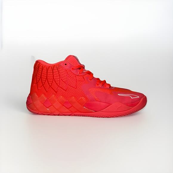 Puma MB.01 LaMelo Ball Red Breast Cancer Awareness Basketball Shoes 6.5 US - Picture 1 of 16